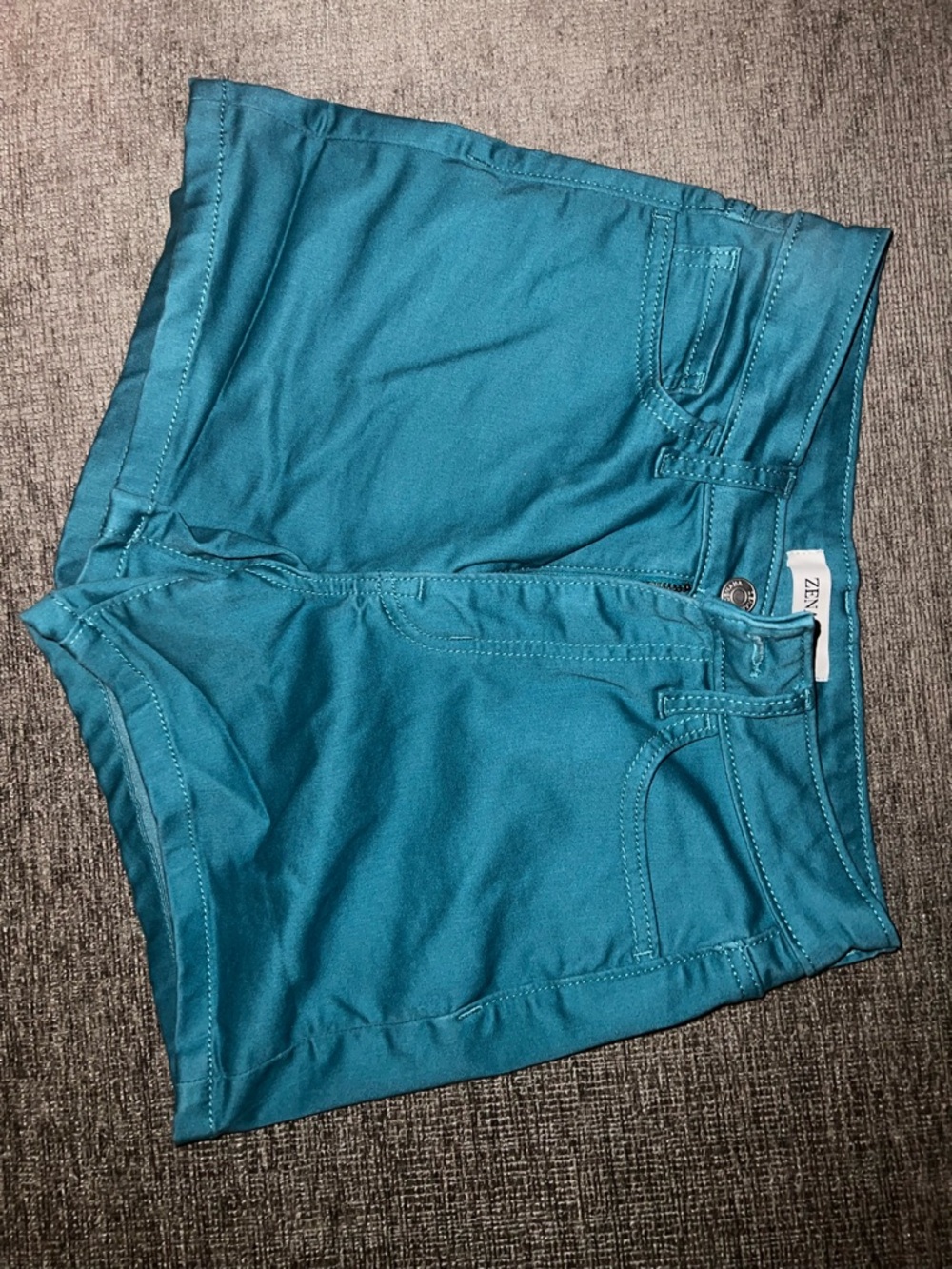 Zenana Outfitters Teal Women's Jean Shorts